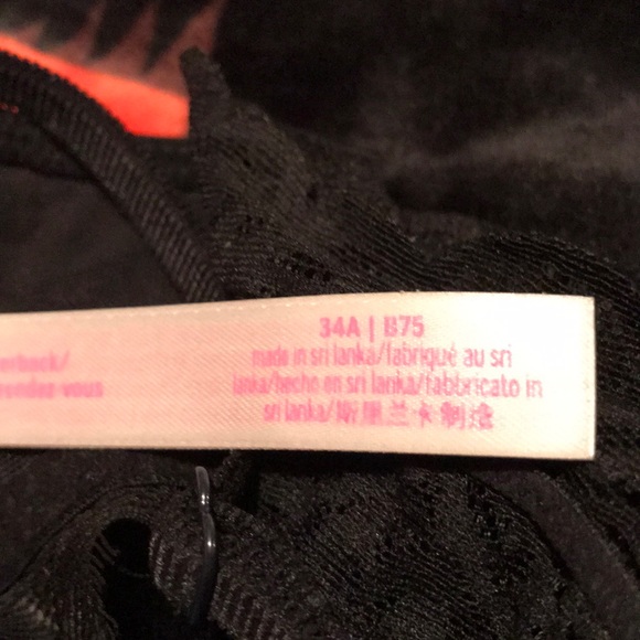 Pink Victoria Secret Date Night bra - Picture 4 of 5